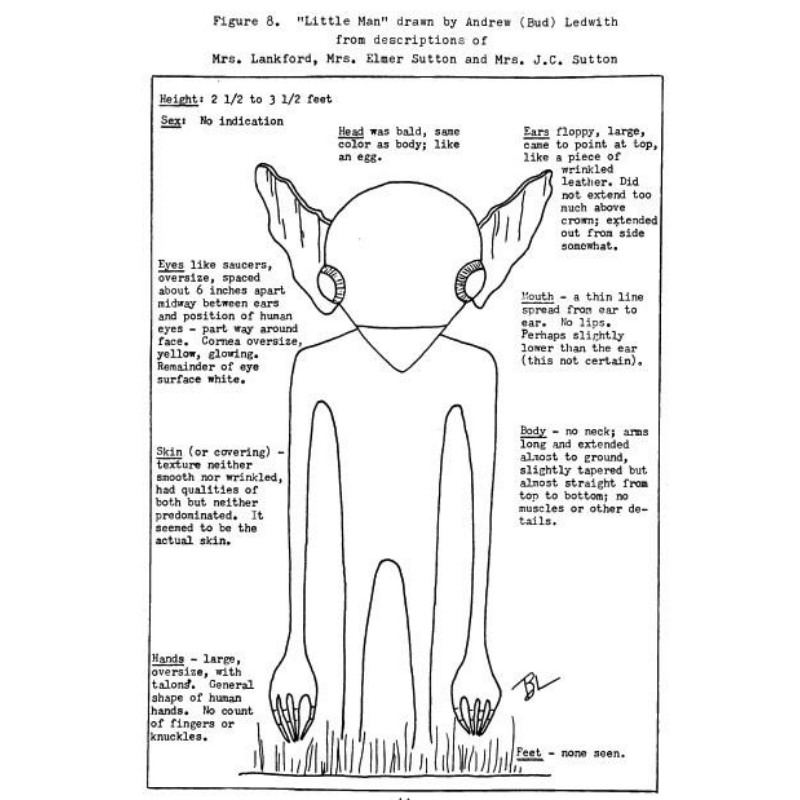 Kelly–Hopkinsville encounter witness material 1