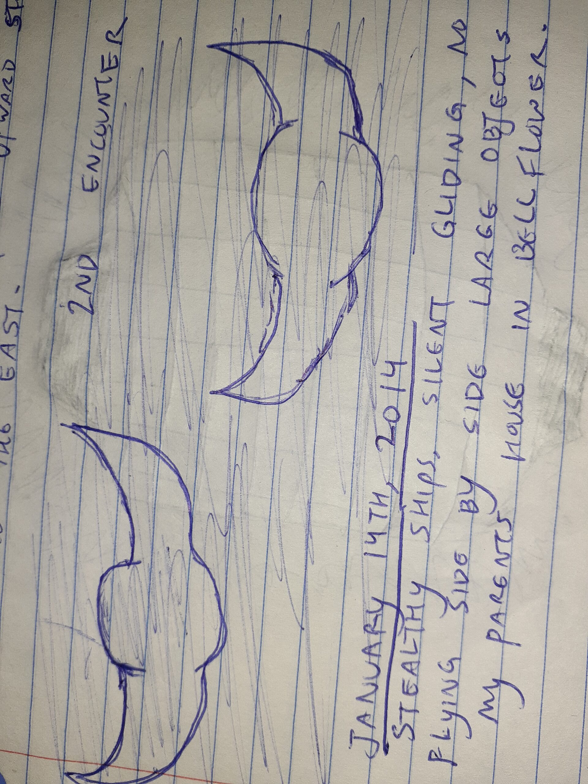 Giovanni sketch of witnessed object, image 2