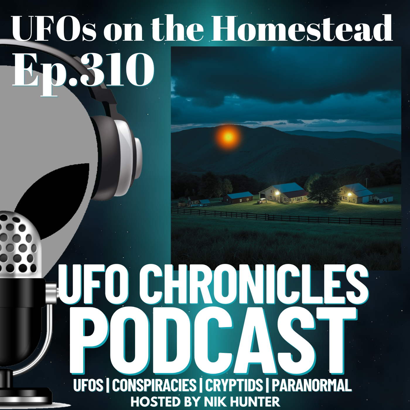 Ep.310 UFOs on the Homestead artwork